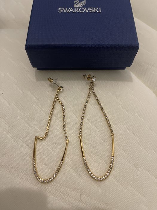 Brincos Swarovski sem uso