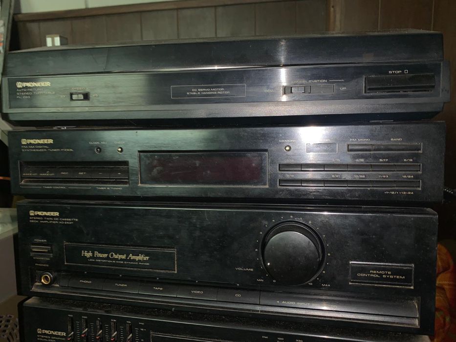 Aparelhagem Pioneer varios modulos
