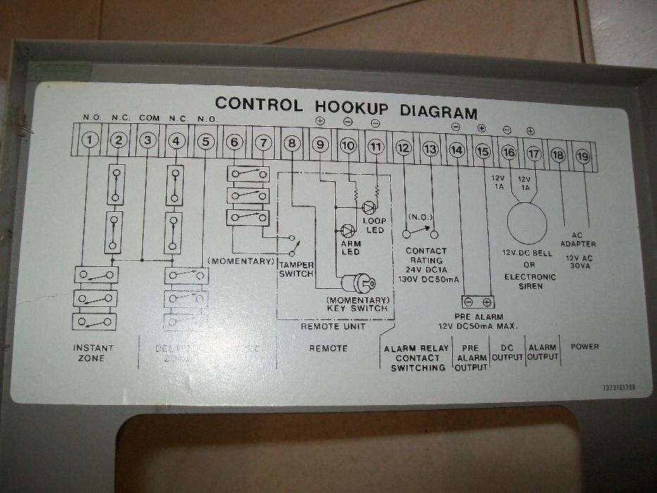 Alarme antigo novo na caixa