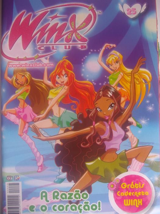 6 Revistas Winx Club - VENDA UNITÁRIA Disponível