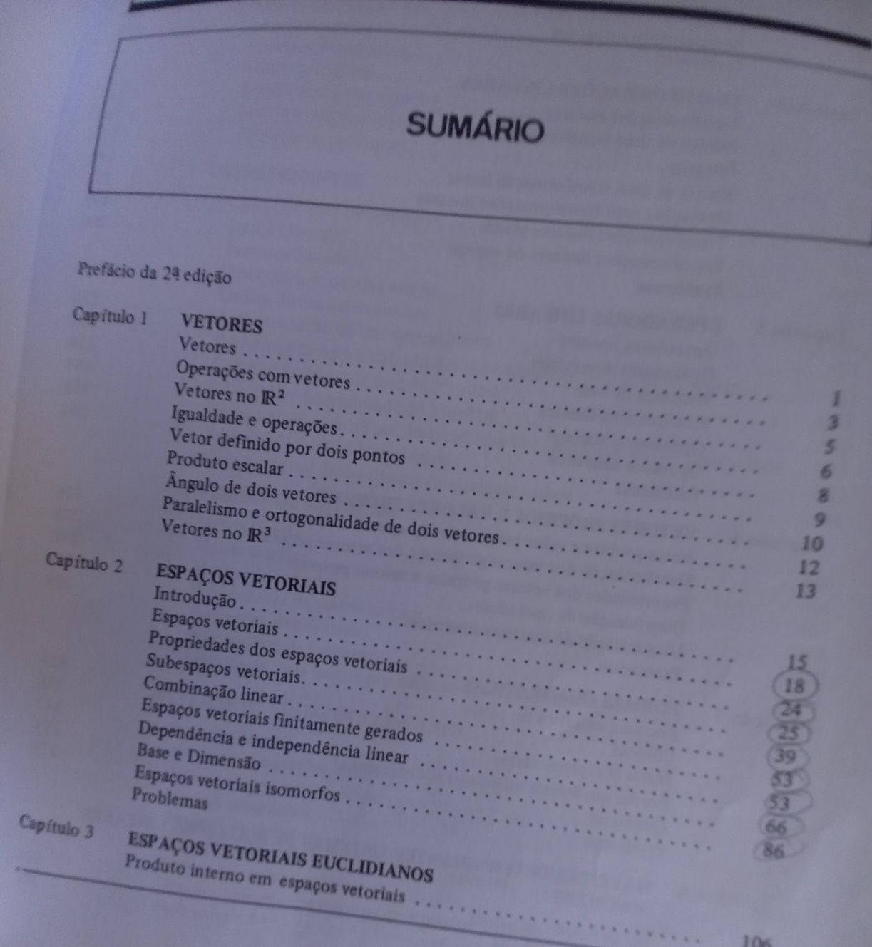 Álgebra Linear de Alfredo Steinbruch e Paulo Winterle