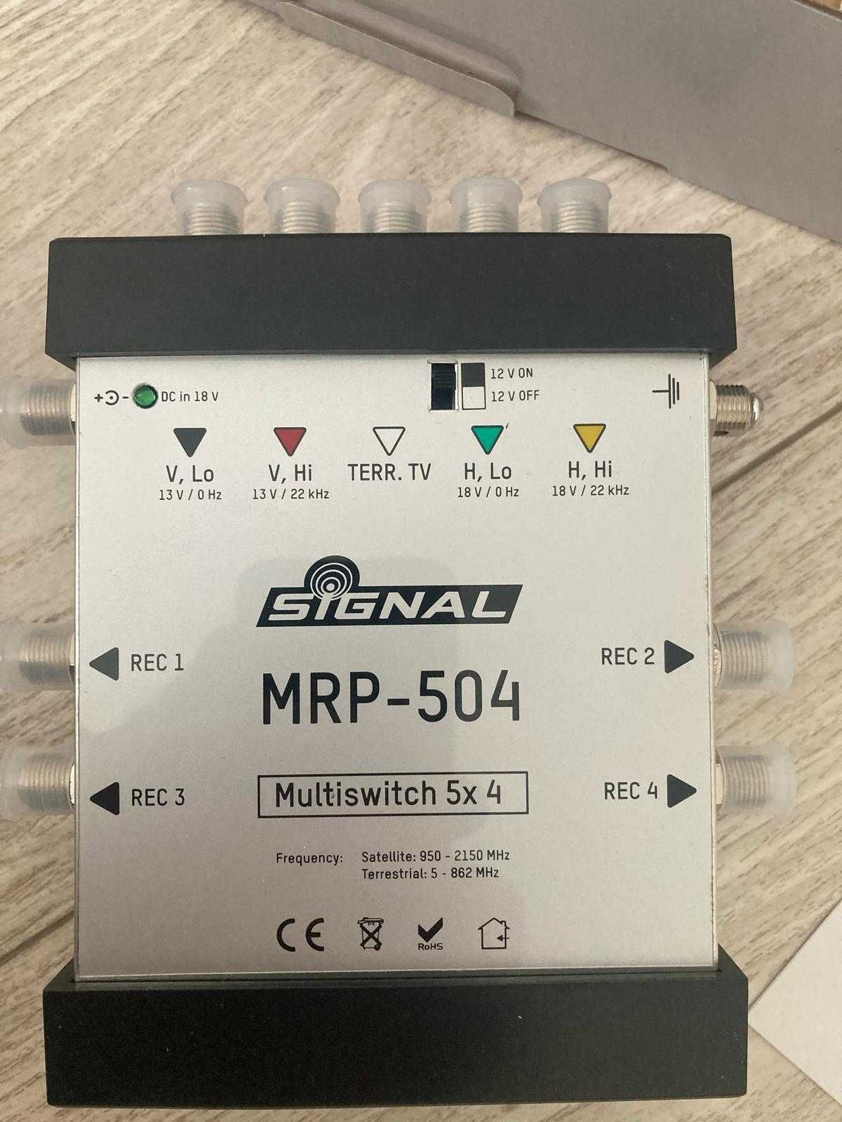 Multiswitch SIGNAL MRP-504  nowy.