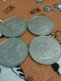 4 moedas comemorativas Descobrimentos Portugueses