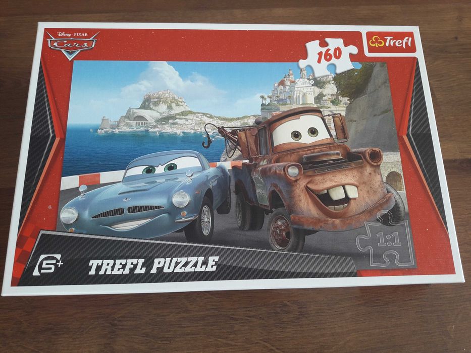 puzzle 160, puzzle Cars, Złomek. puzzle trefl 160