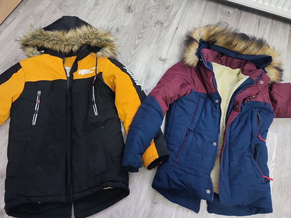 Продам дві дуже теплі курточки на 10-11 р