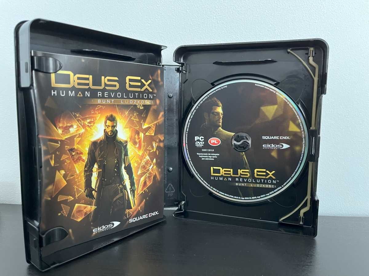 Pudełko z grą PC Deus Ex Human Revolution