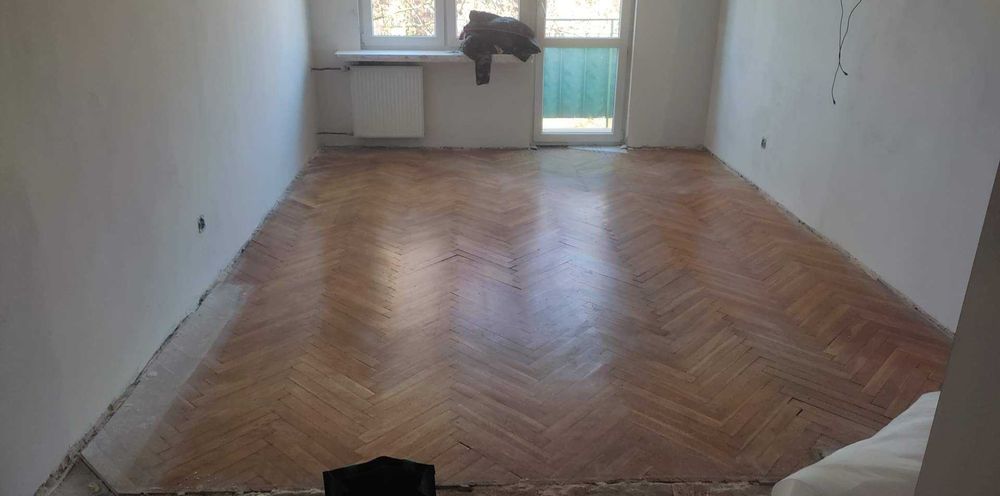 Deska parkiet podłogowy 40x4,5 z demontażu ok 3m2