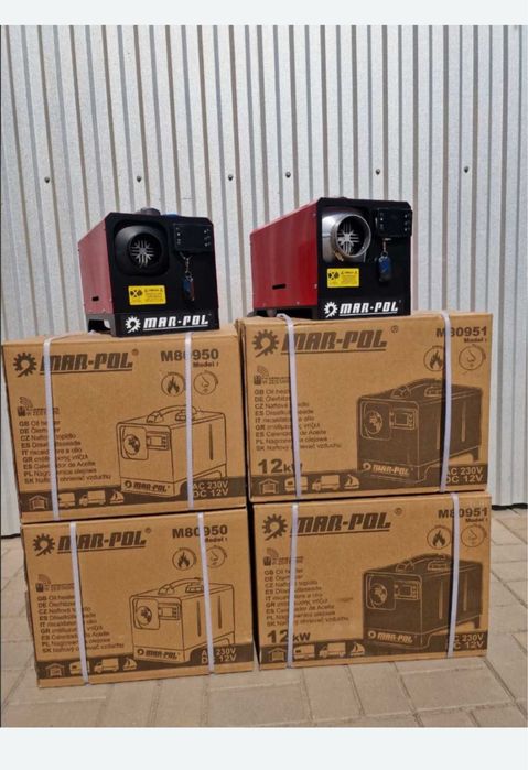 12 КВТ!!! Дізельний обігрівач автономка MAR POL M-80951