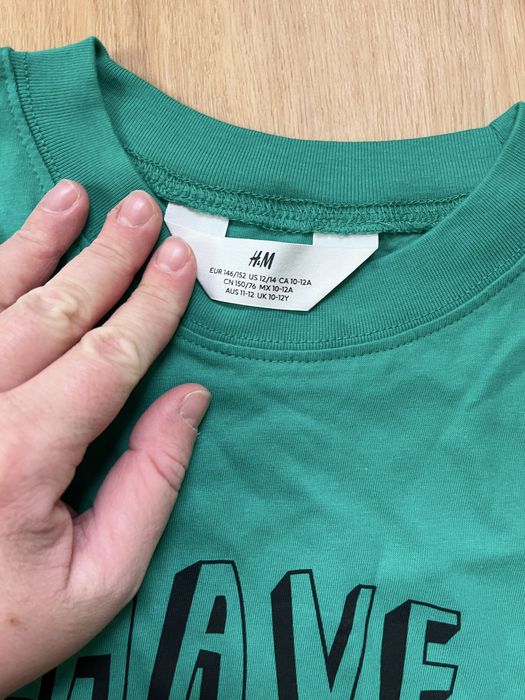 Koszulka z długim rękawem H&M 146/152