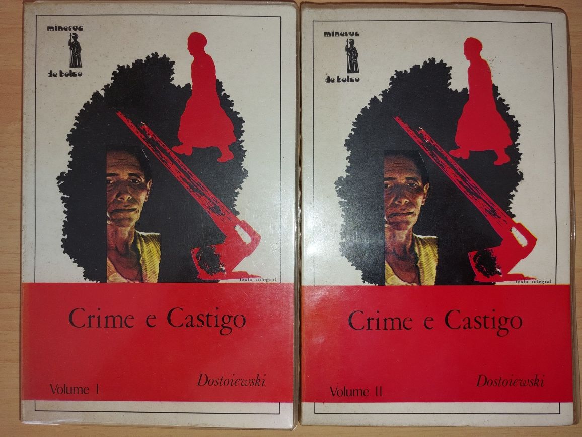 " Crime e Castigo " 1ª Edição 1974 - Dostoiewski / Dostoievski