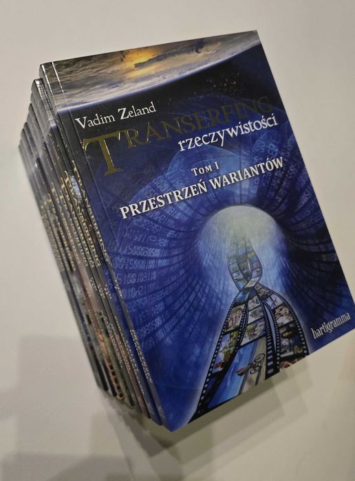Transerfing rzeczywistości Vadim Zeland, tomy od 1 do 9, komplet NOWY!