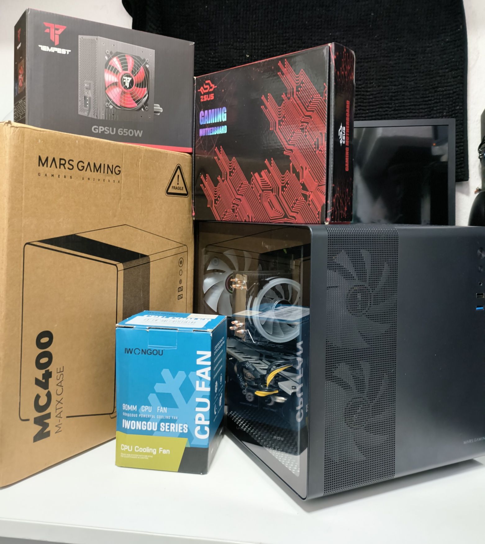 PC Gamer Core i7 5960(E3 2667 v3)3,4ghz +RX 580 8gb+16gb+620gb HD/SSD