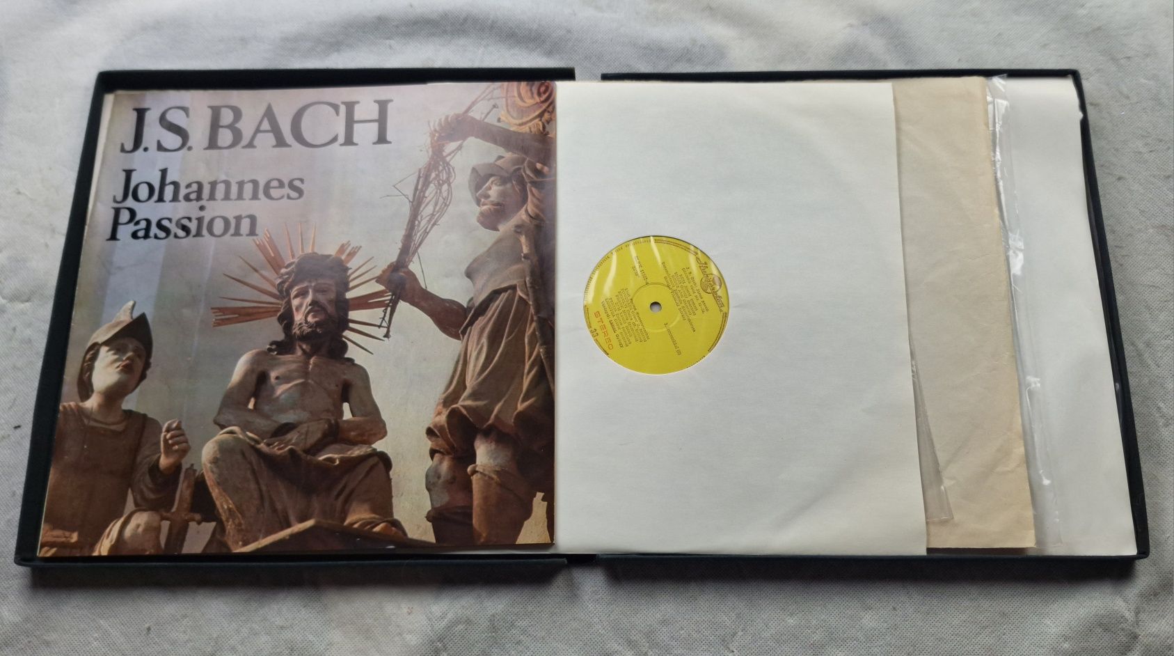 3LP Box Bach - Johannes Passion