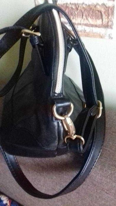 сумка кож-зам на длиной ручке