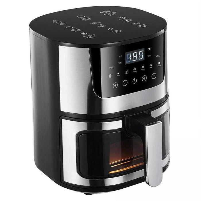 Аерофритниця сенсорна 8л, 4200Вт, Rainberg RB-2268 / Мультипіч