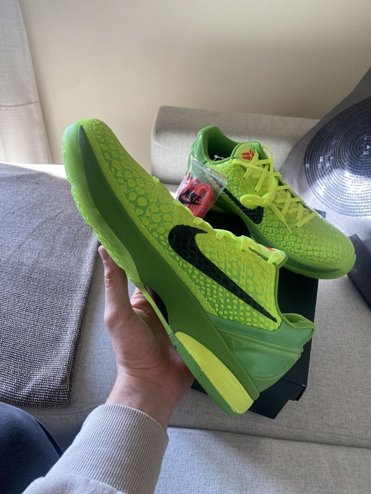 Kobe 6 Protro Grinch