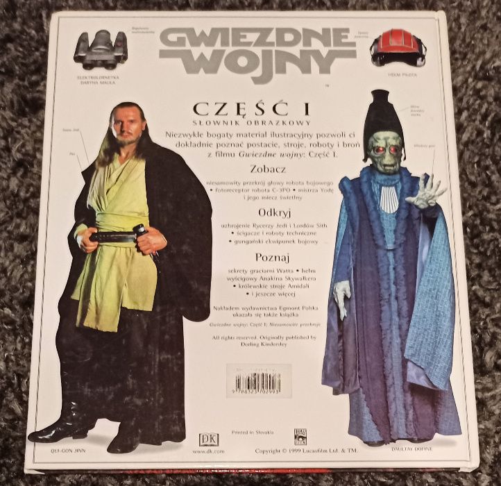 GWIEZDNE WOJNY - słownik obrazkowy, część I