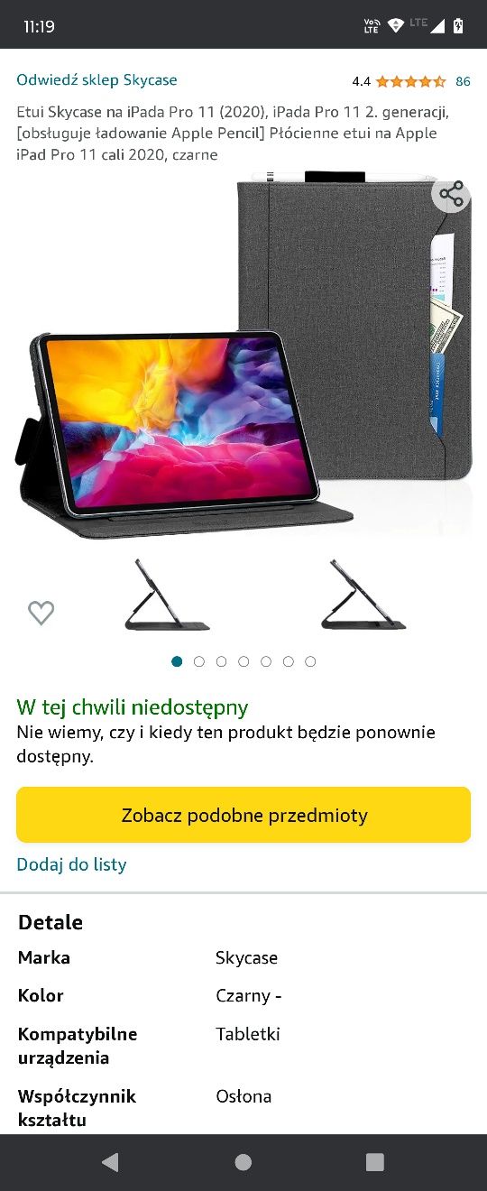 Etui iPad Pro 11 2020