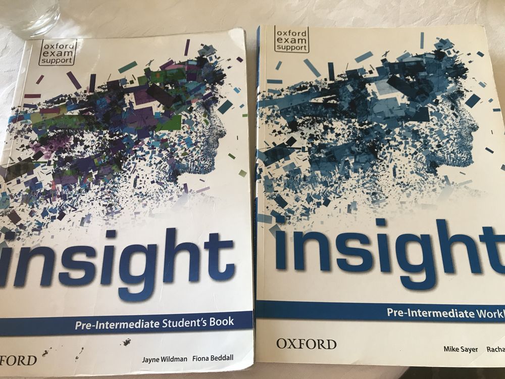 Insight Pre intermediate Workbook+Pre intermediate Student s Booknovo