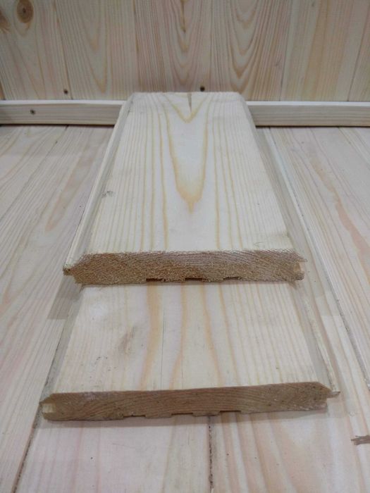 Фальш брус сосновий 20х135мм, 1-й иа 2-й сорт, емітація бруса