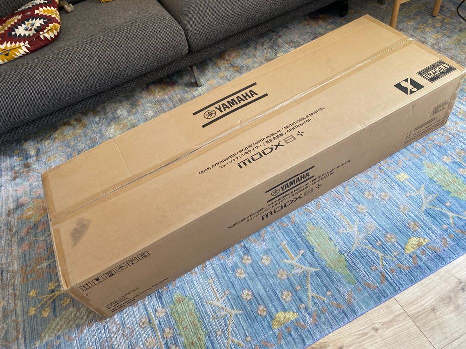 Yamaha MODX8+ / Como novo, na caixa e garantia até 2026