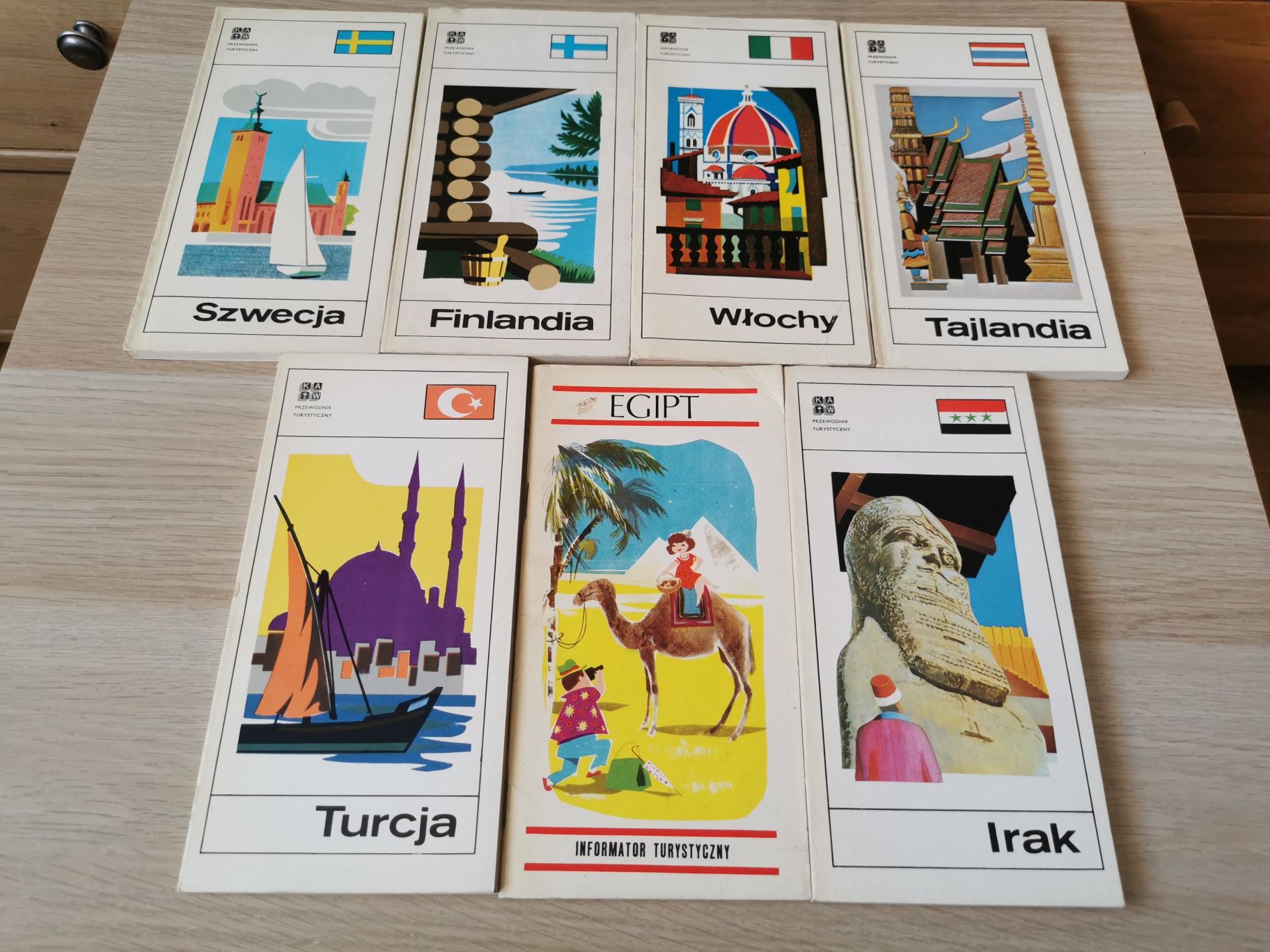 Informator turystyczny vintage Krajowa Agencja Wydawnicza