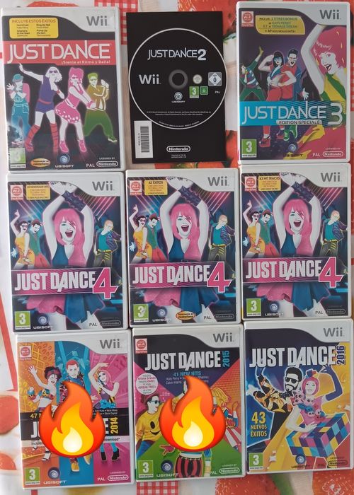 Coleção JUST DANCE Nintendo Wii