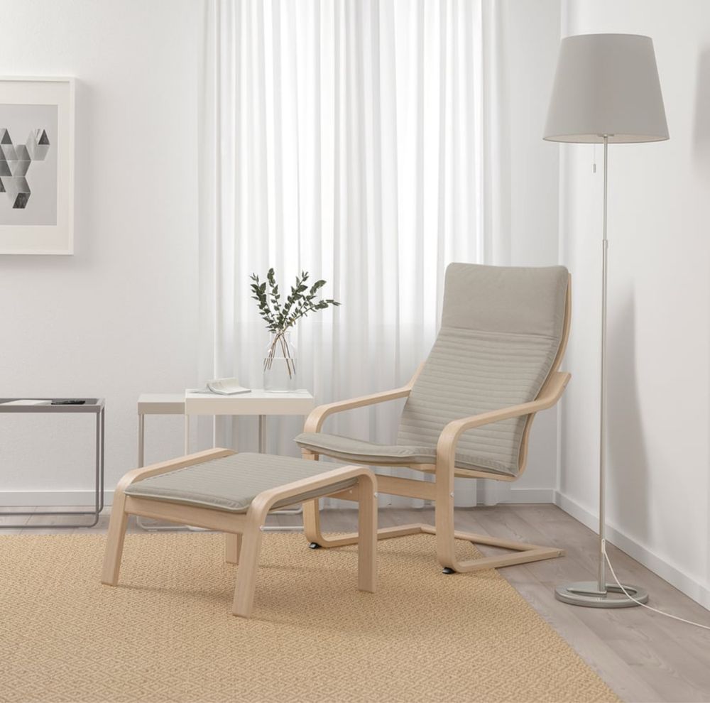 “VENDO” Cadeira + Repousa Pés Ikea