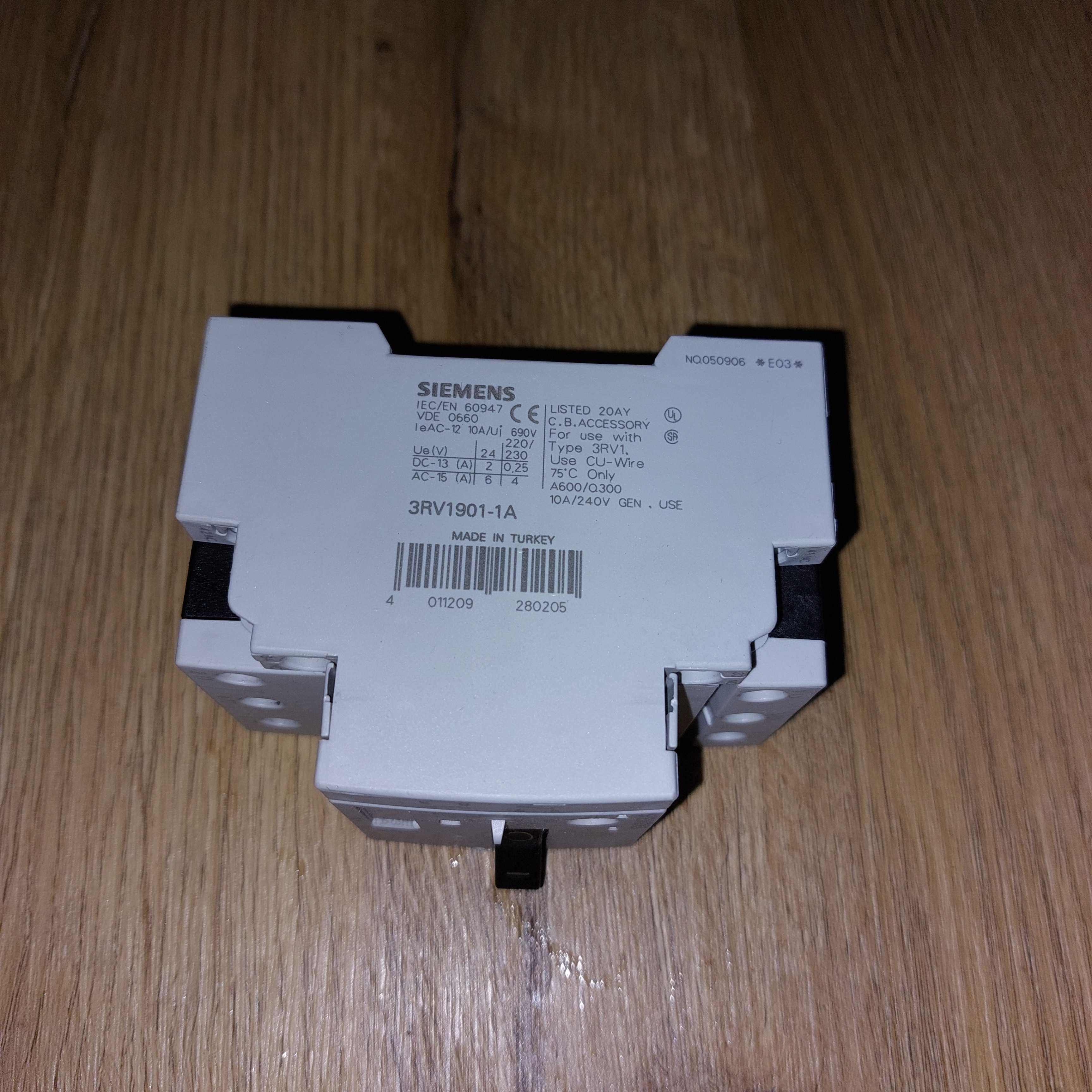 Wyłącznik silnikowy Siemens Sirius 3RV1011