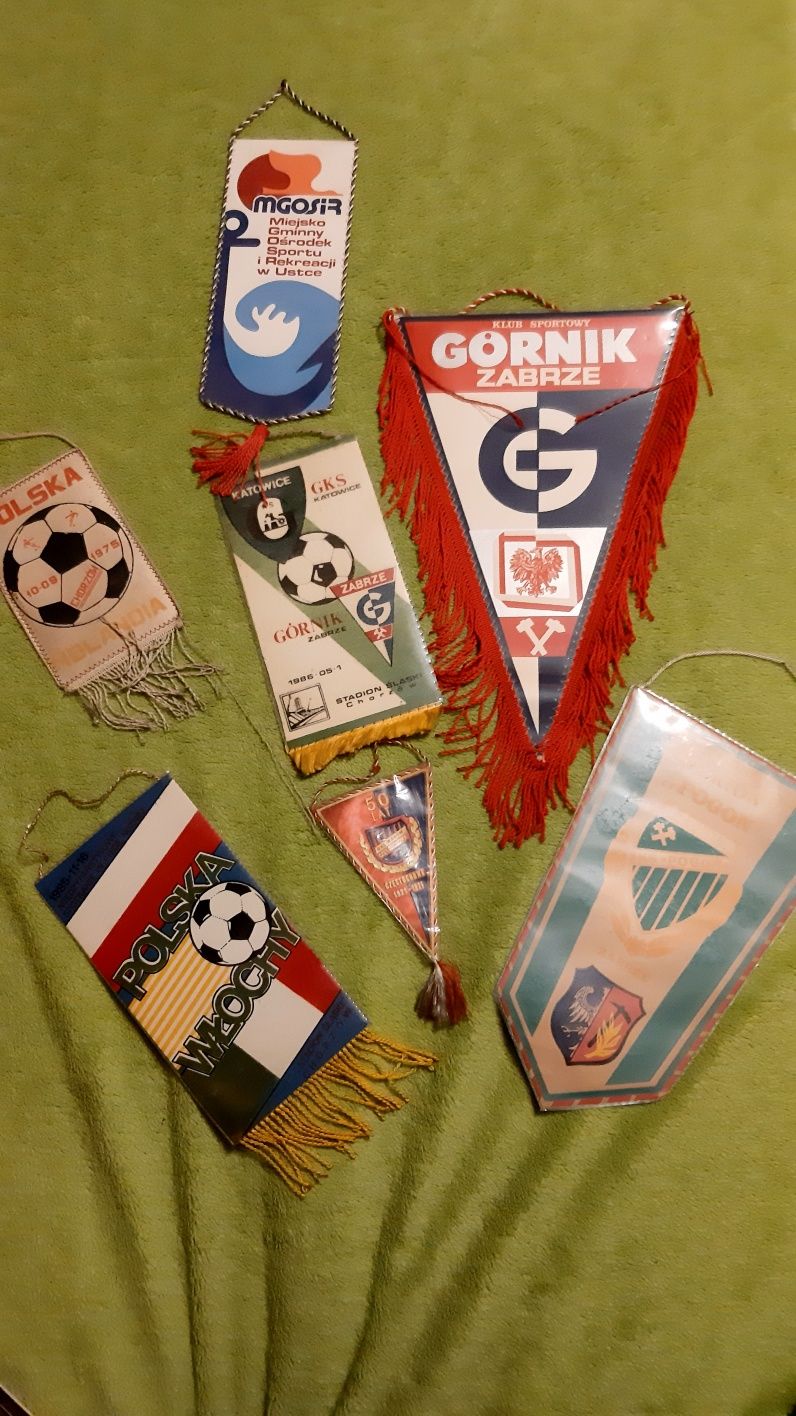 proporczyk gornik zabrze 1985 mistrz pucharu polski