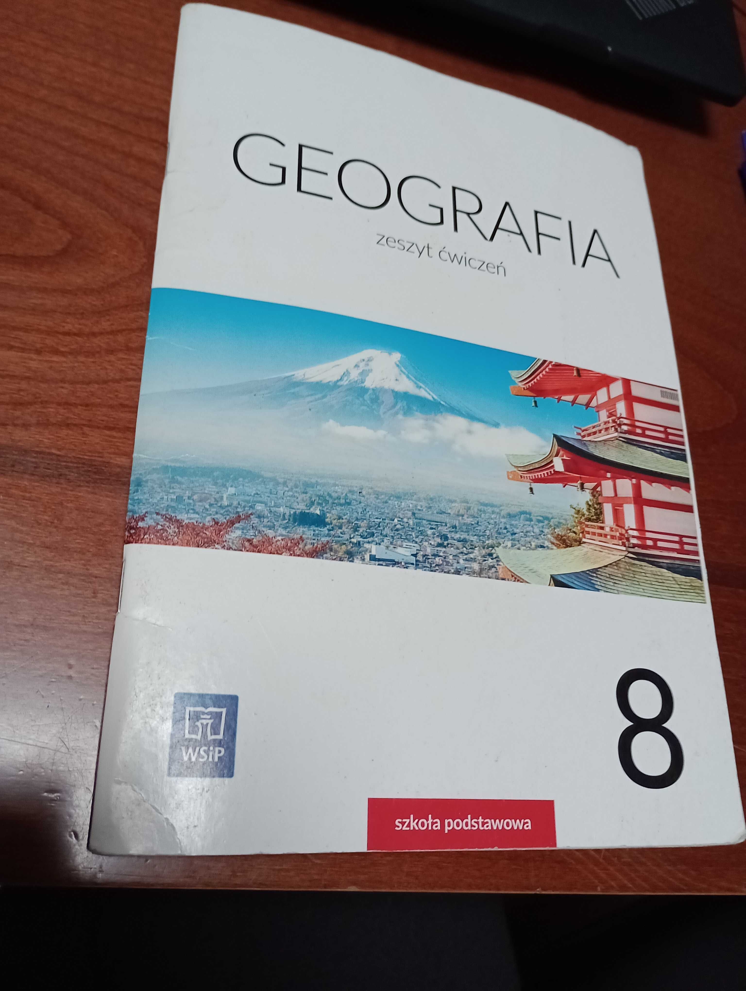 Zeszyt ćwiczeń Geografia klasa 8 z 3 zl