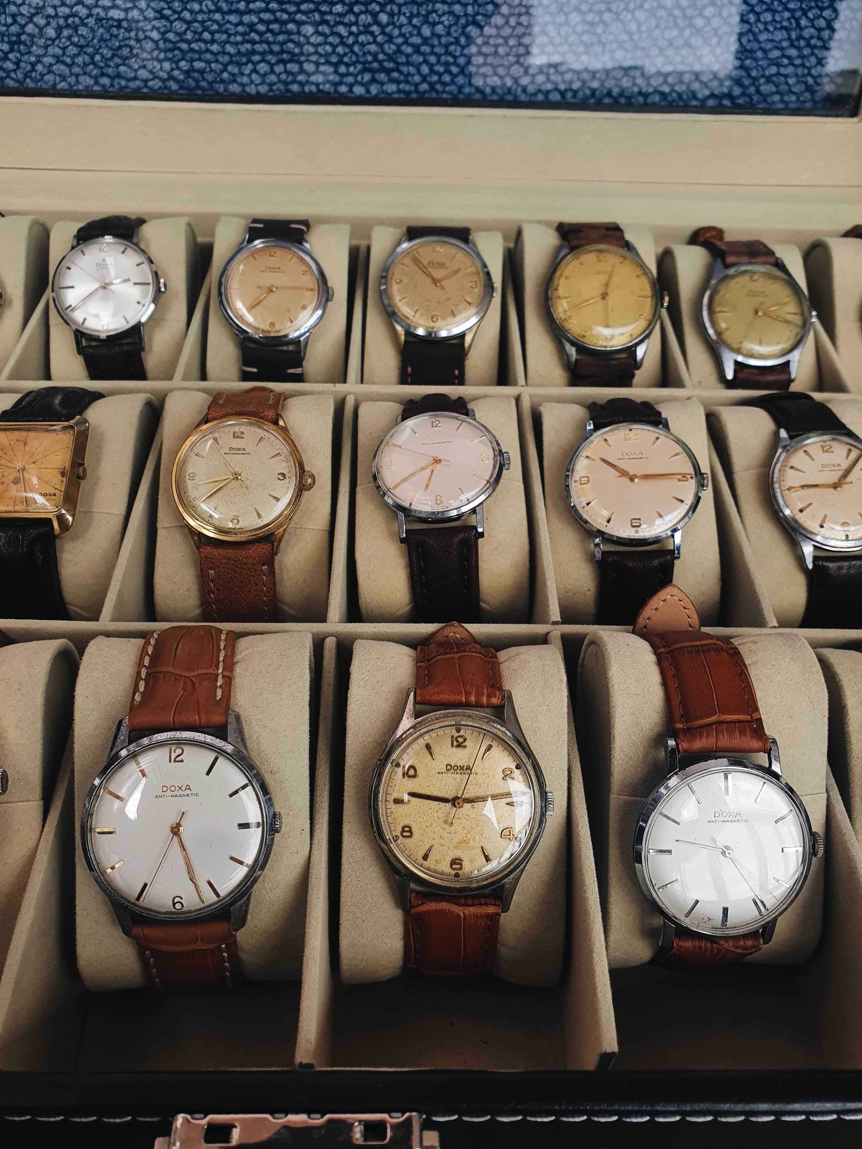 Coleção Relógios Doxa Vintage Corda Manual | Anos 50, 60 e 70