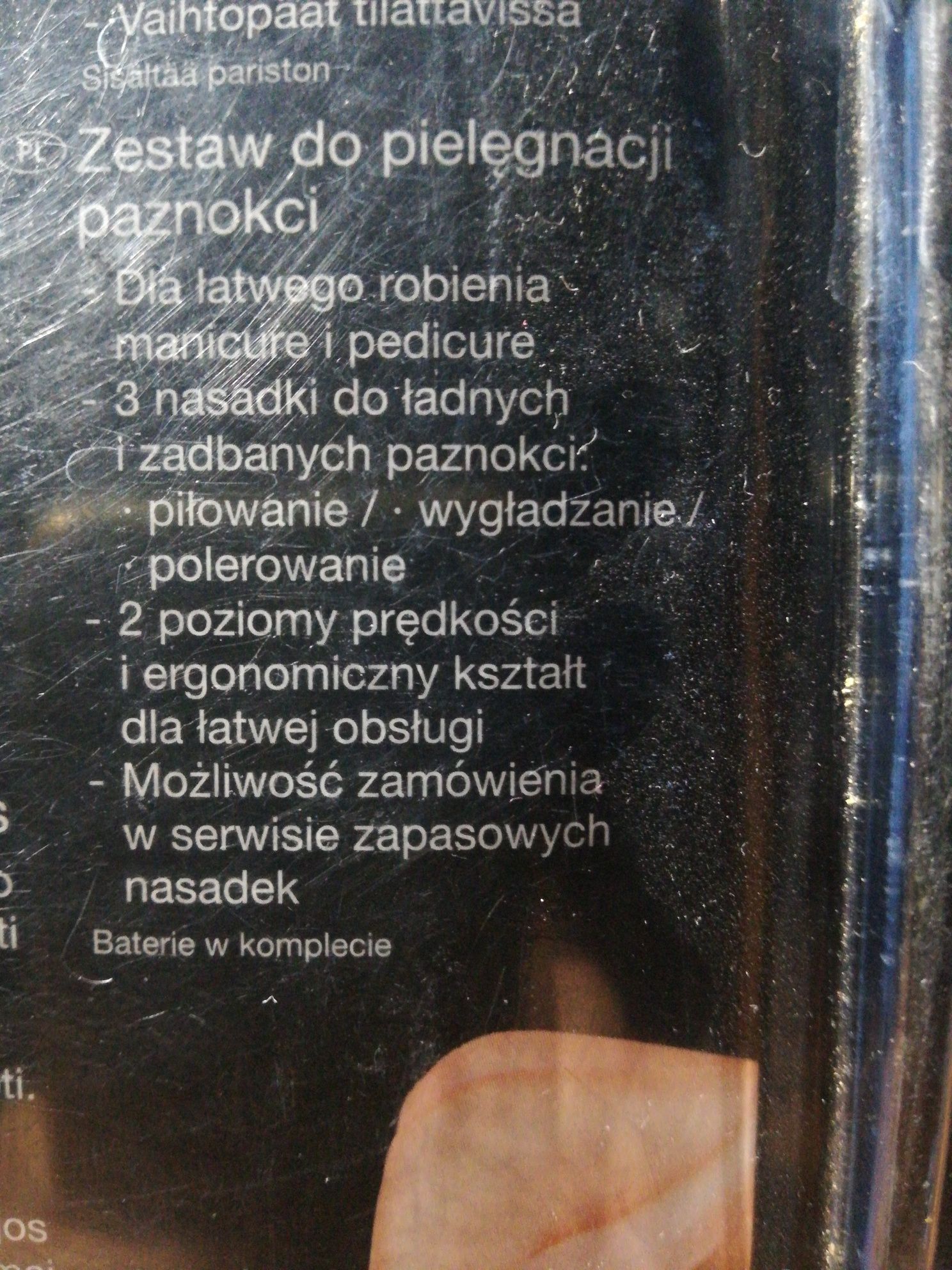Silver crest zestaw do pielęgnacji paznokci
