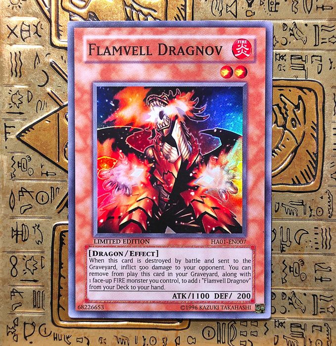 Flamvell Dragnov - Edição Limitada Yugioh