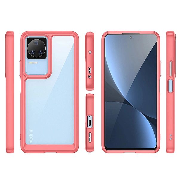 Outer Space Case etui do Xiaomi Poco F4/5G pokrowiec z elastyczną ramk