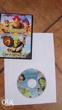 Oryginalny DVD Shrek i Shrek 2 Wrocław