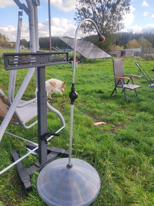 Prysznic z kranem- ogrodowy -słupek