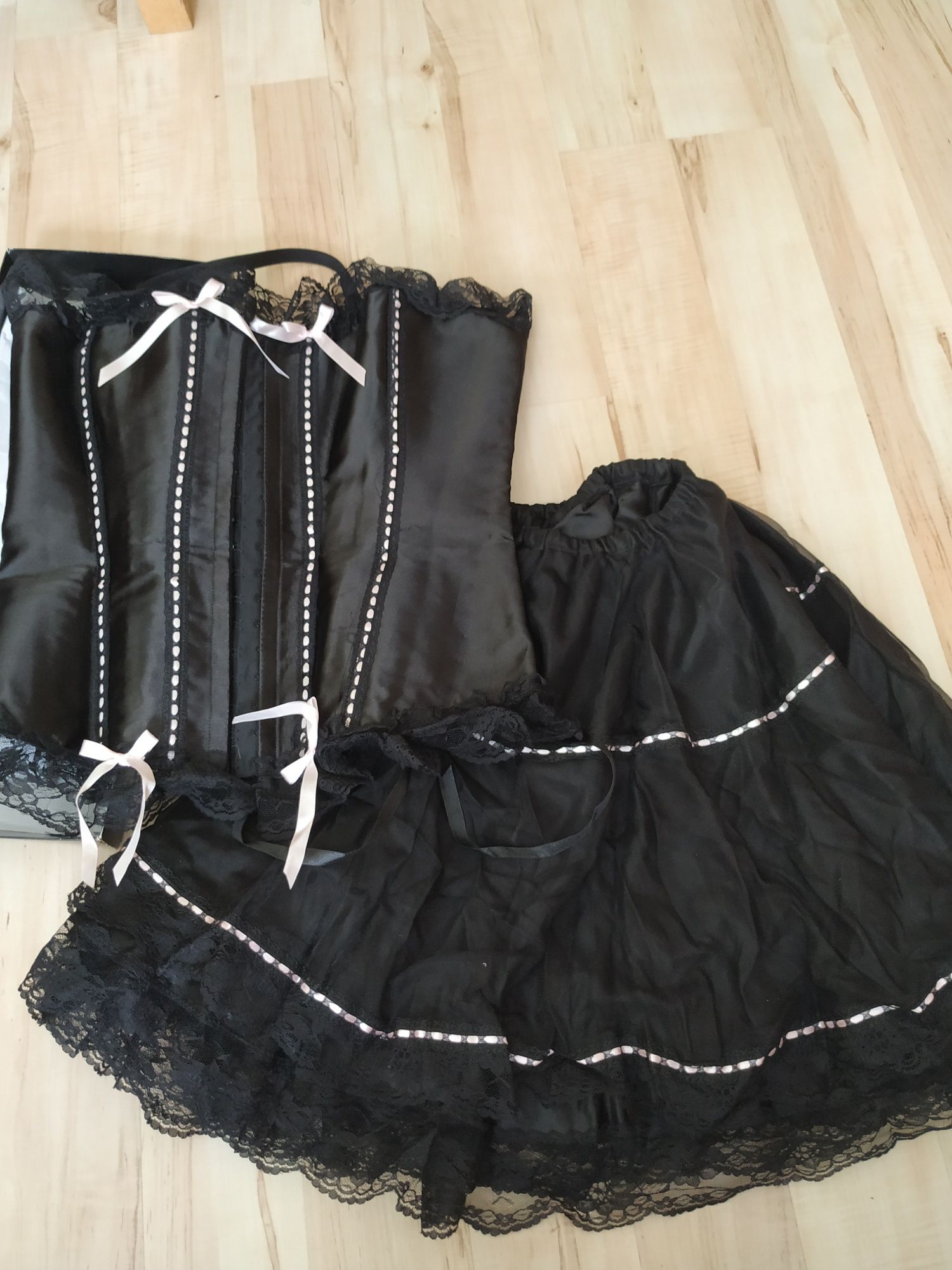 Kostium sexy gorset gotycki Haloween