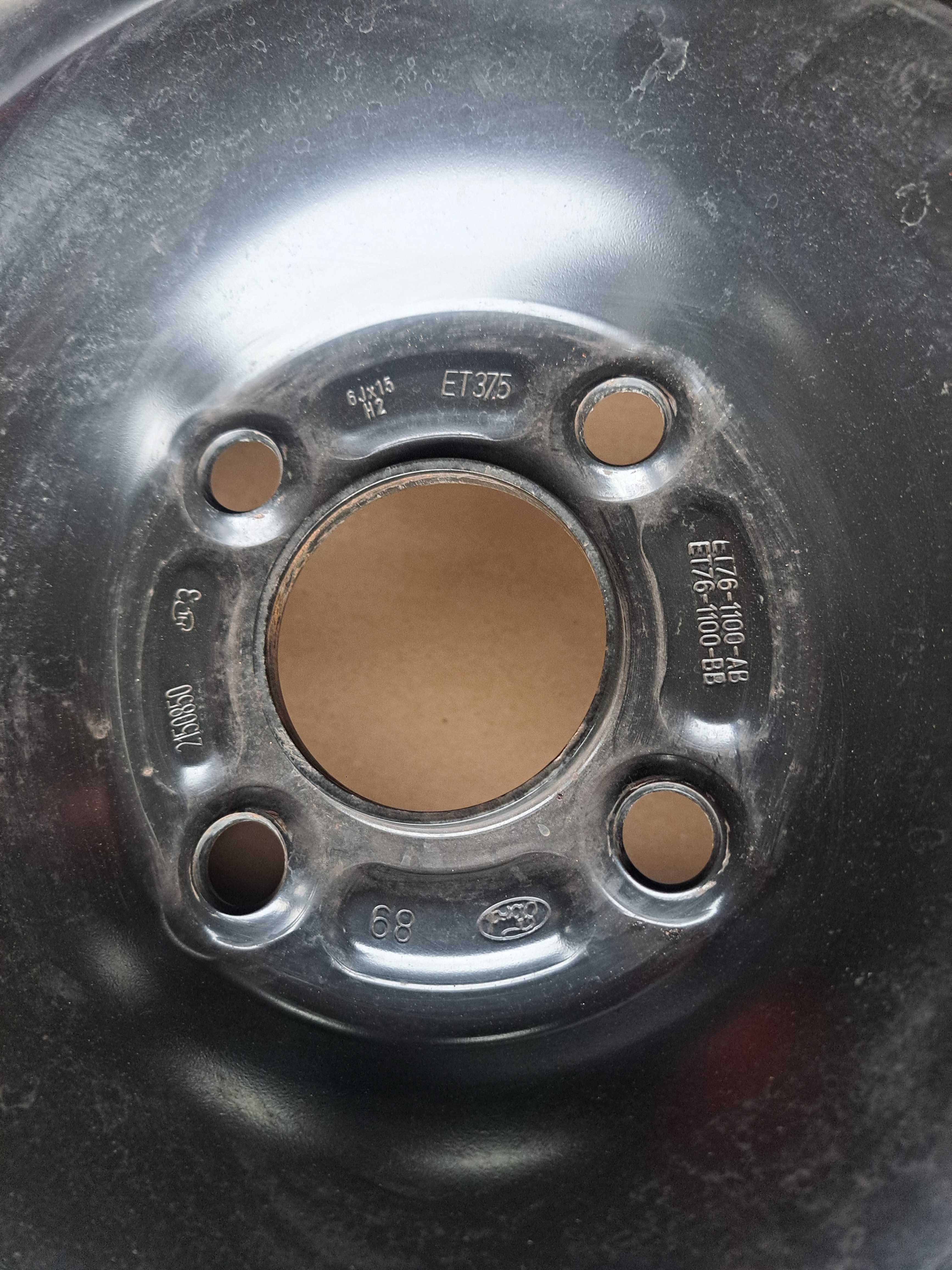 Felgi Stalowe 15 Cali 4X108 B-Max EcoSport Fiesta Focus Fusion Puma
