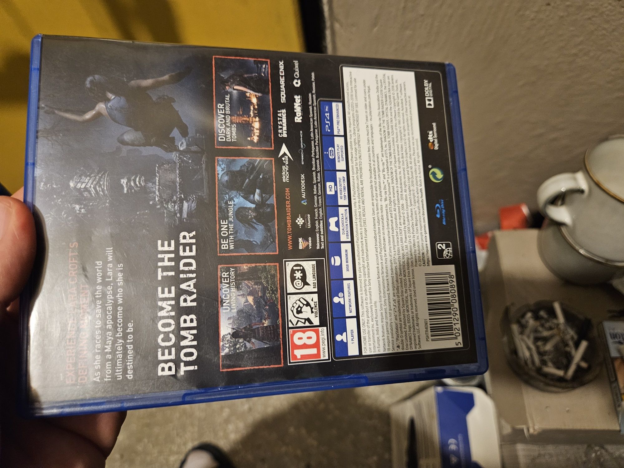 Shadow of the Tomb Raider English ps4 Warszawa