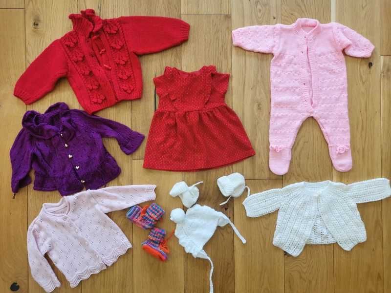 62 - 68 H&M Zara C&A Wyprawka dla dziewczynki zestaw mega paka