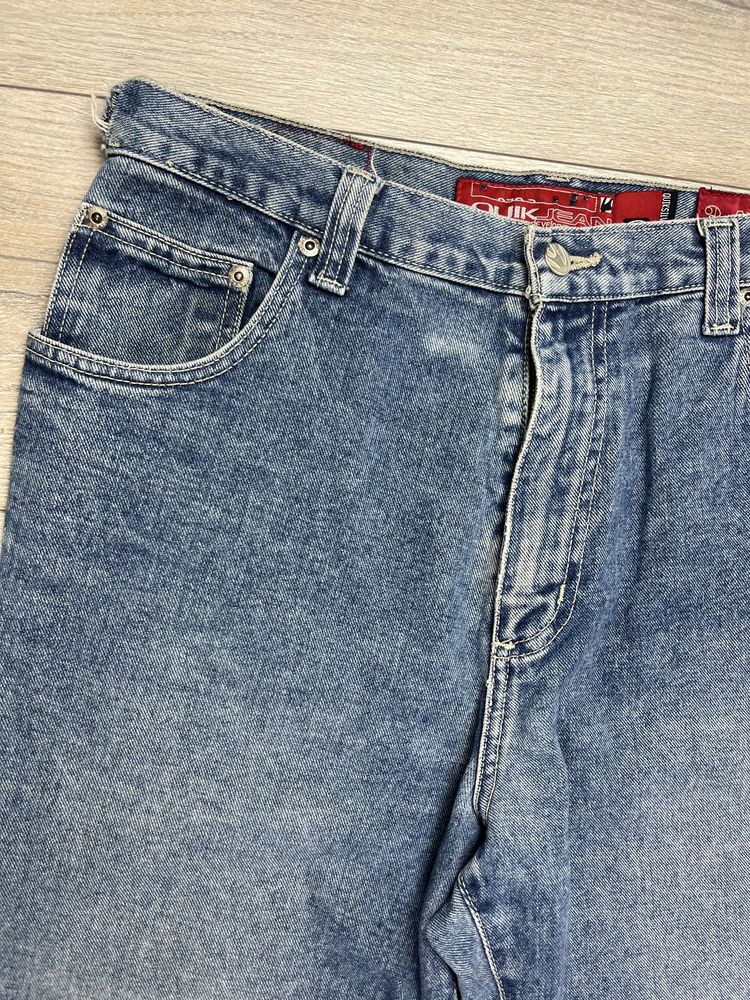 Niebieskie spodnie jeansowe męskie Quikjeans rozmiar 34 L quiksilver