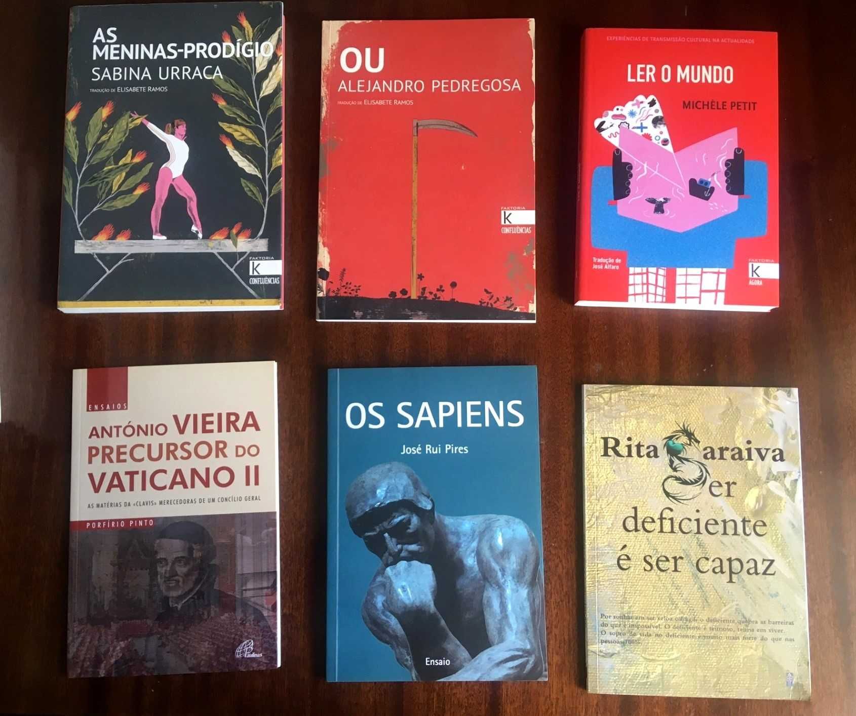 Romances, livros infantis, não-ficção...