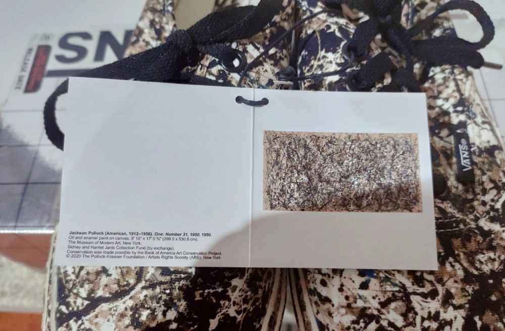 Vans x MoMa J.Pollock