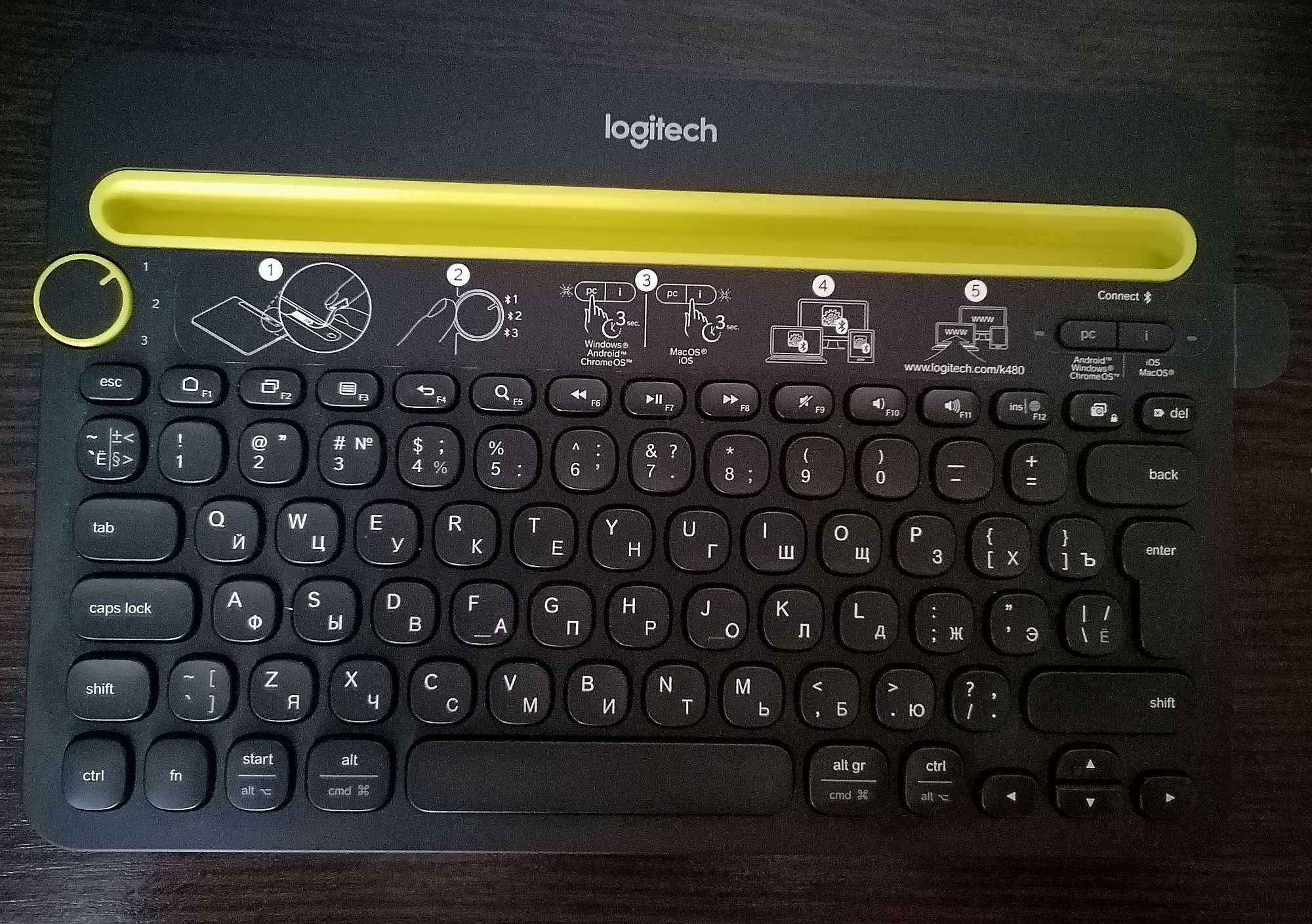 Клавіатура Logitech K480 MULTI-DEVICE