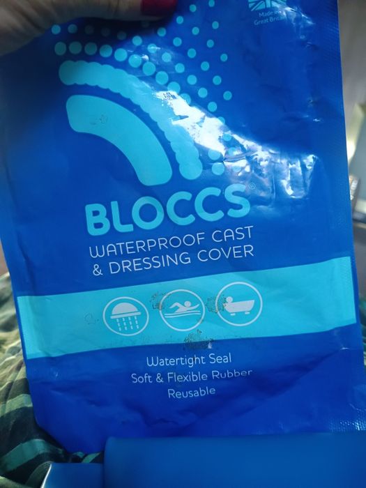 Rękaw ochrona na gips ręką