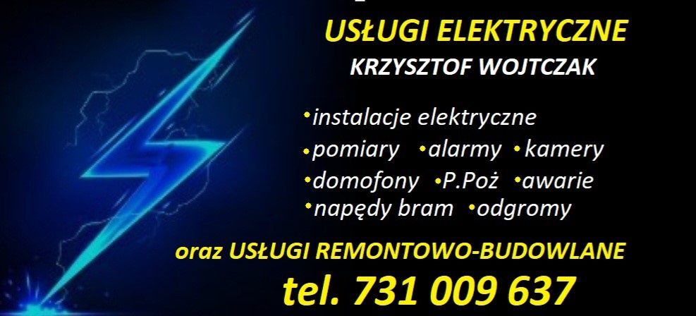 Elektryk Usługi elektryczne / remontowo-budowlane