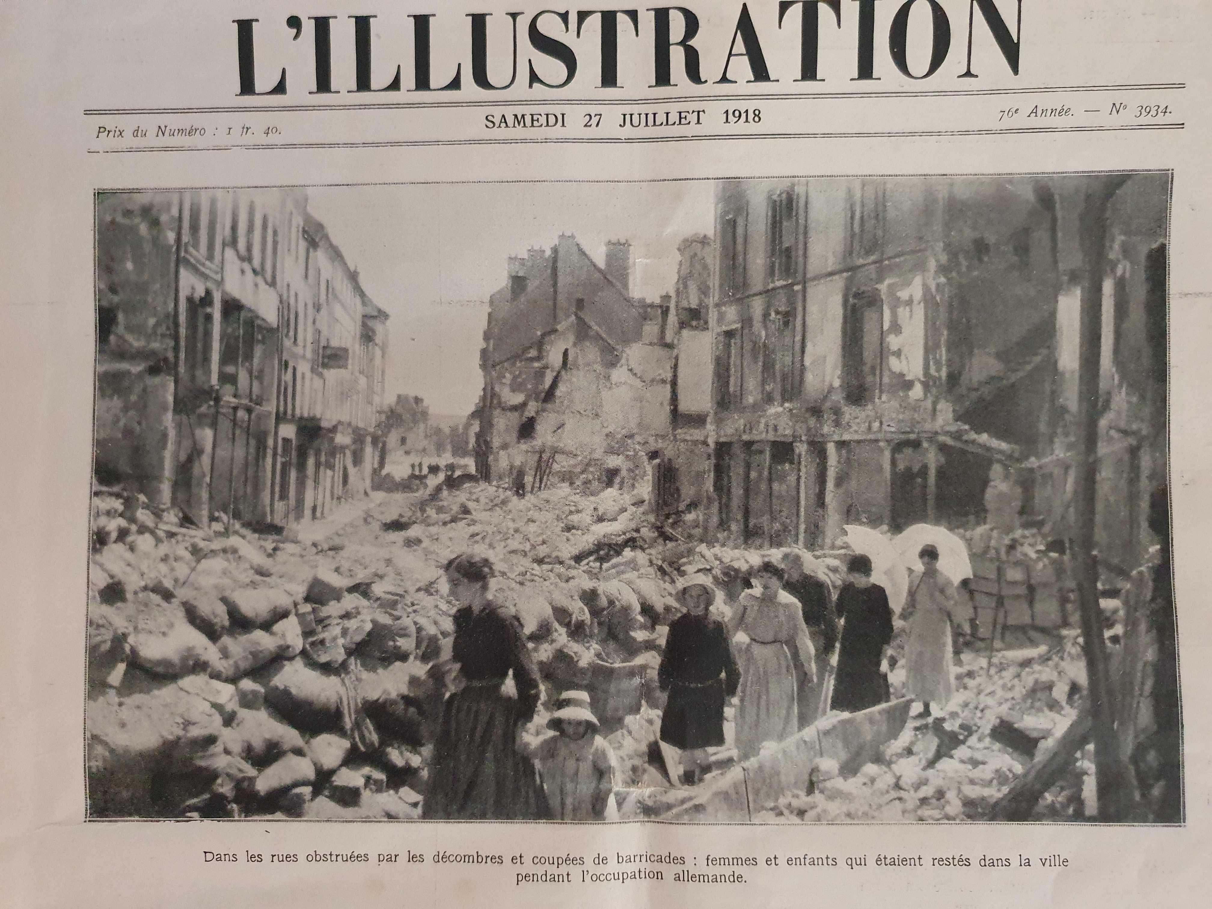 Jornal - Journal Universel L'Illustration nr. 3934 - Paris - 1918