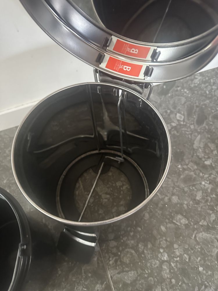 Brabantia Kosz pedałowy 5 l srebny