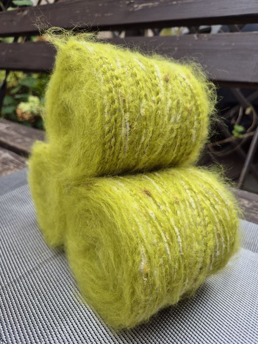 Włóczka Seggy Mohair Dream Verde Lime